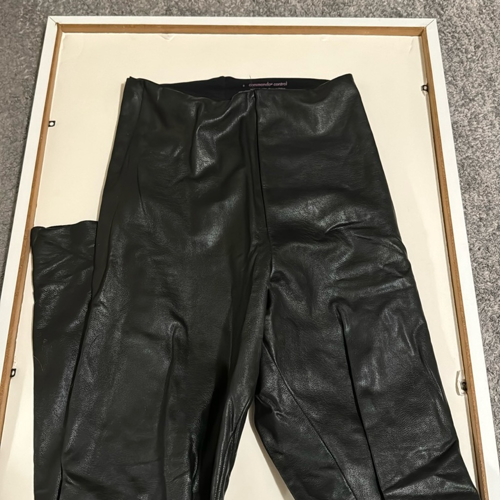 faux leather leggings
